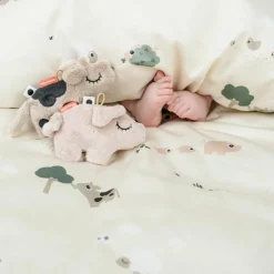 Parure de lit junior Tiny farm Sable (100 x 140 cm)