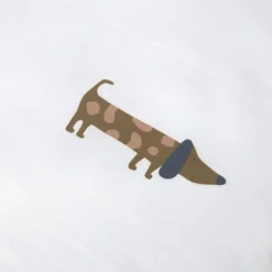 Parure de lit réversible Chien (100 x 140 cm)