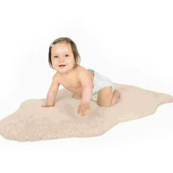 Peau d'agneau Mimosa écrue (80-90 cm)