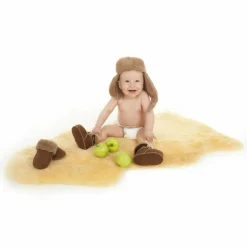 Peau d'agneau naturelle (70-80 cm)