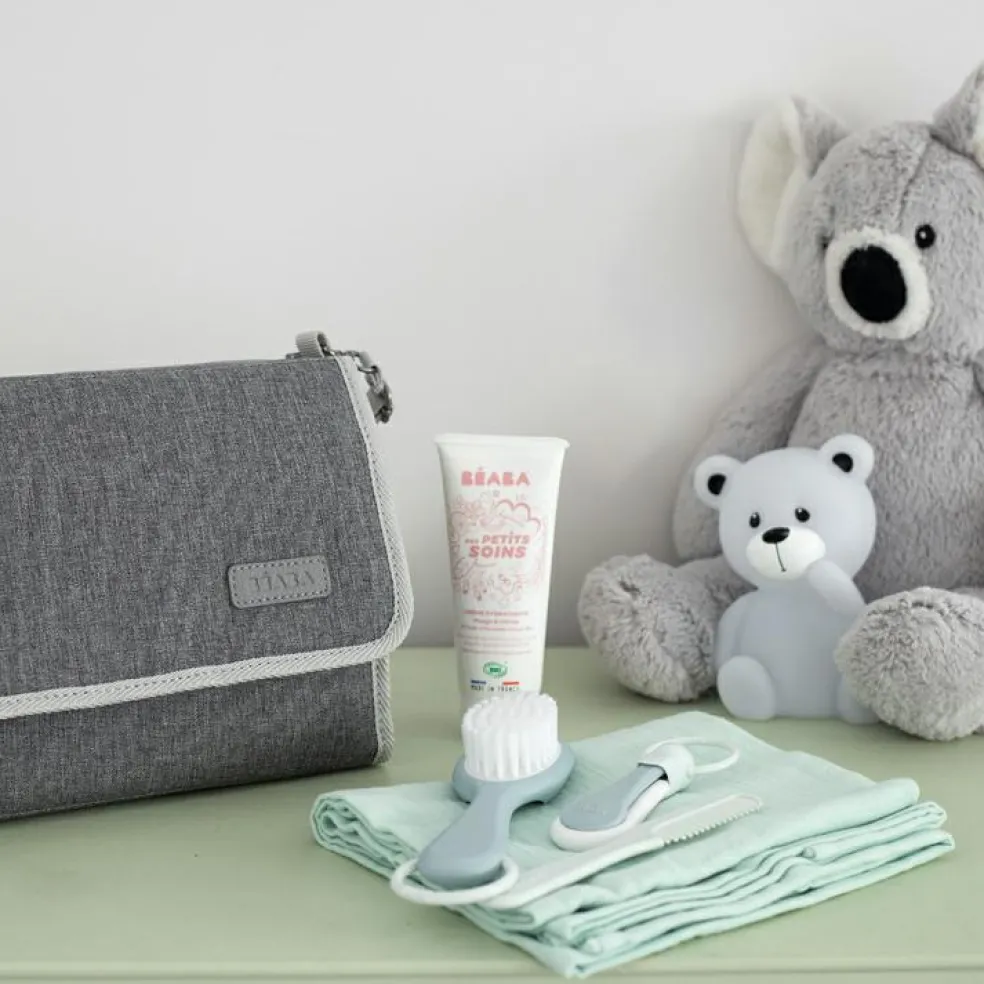 Peigne et brosse bébé Green Blue