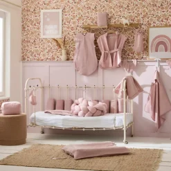 Peignoir bambou et gaze de coton pétale (0-2 ans)