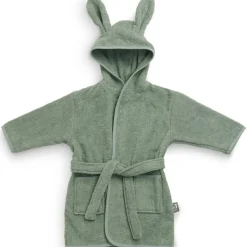 Peignoir de bain ash green vert (1-2 ans)
