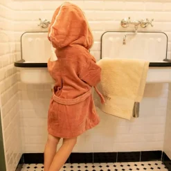 Peignoir Ecureuil Marsala (2-4 ans)