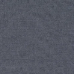 Peignoir en mousseline de coton bleu marine (2-3 ans)