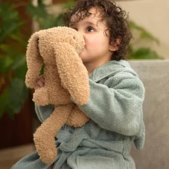 Peignoir en éponge Sea Green (3-4 ans)