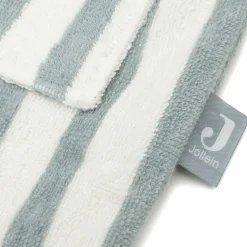 Peignoir en éponge Stripe Sea Green (3-4 ans)