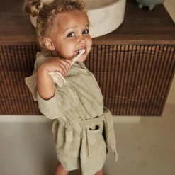 Peignoir Miffy Jacquard Olive Green (1-2 ans)