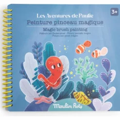 Peinture pinceau magique Les aventures des Paulie