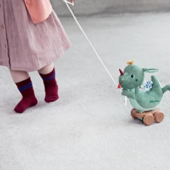 Peluche à tirer Joe le dragon