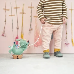 Peluche à tirer Joe le dragon