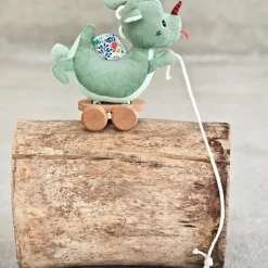 Peluche à tirer Joe le dragon