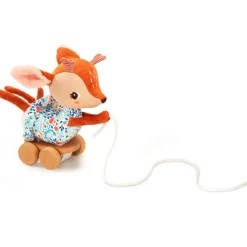 Peluche à tirer Stella le faon