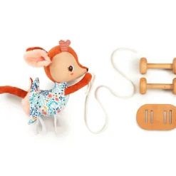 Peluche à tirer Stella le faon