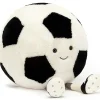 Peluche Amuseable Ballon de football (23 cm)