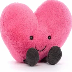 Peluche Amuseable Cœur Rose (17 cm)