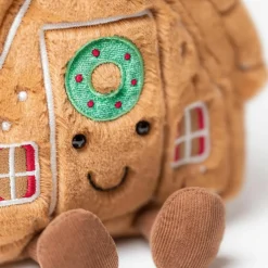 Peluche Amuseable Maison en pain d'épice (22 cm)