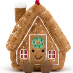 Peluche Amuseable Maison en pain d'épice (22 cm)