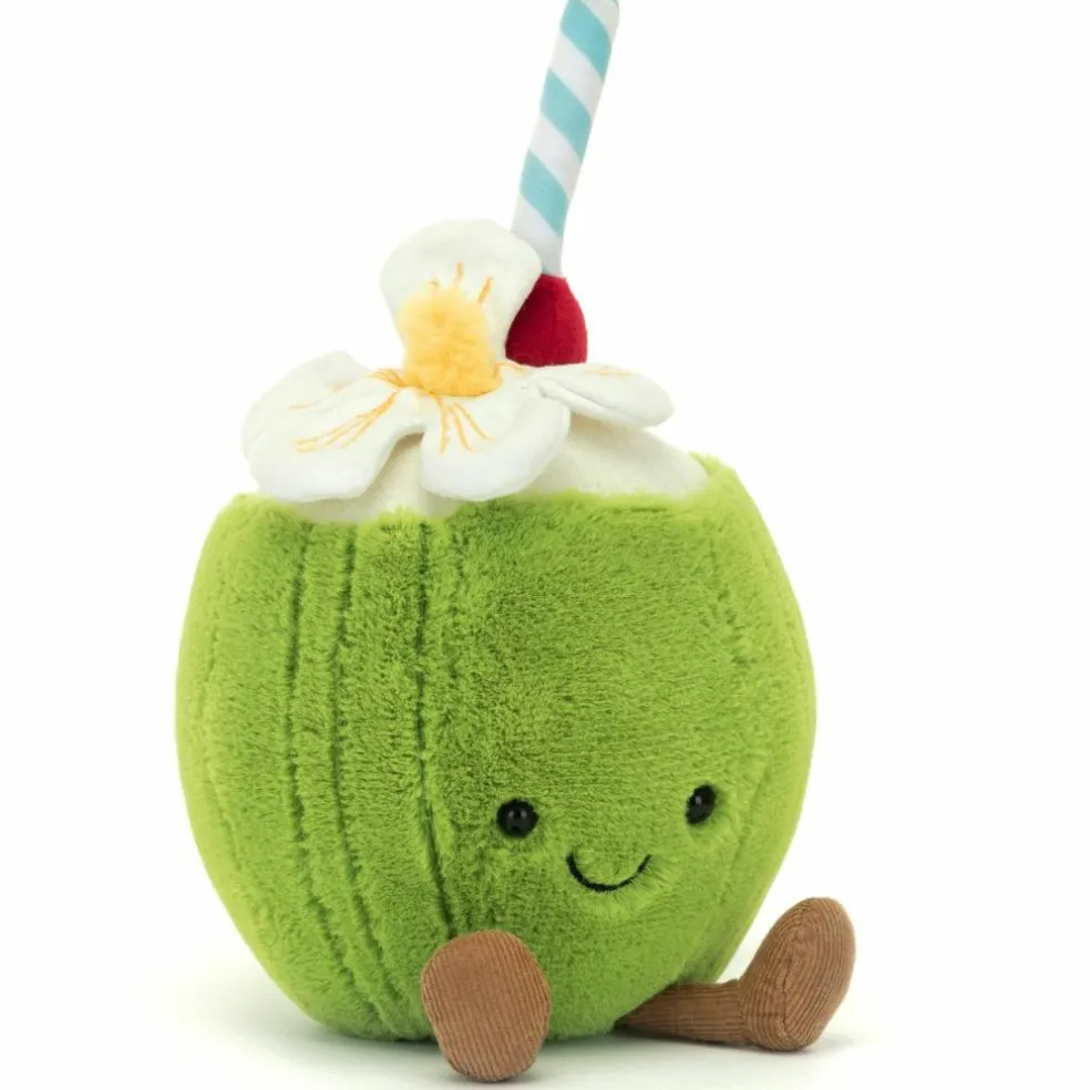 Peluche Amuseable Noix de Coco Aruba (15 cm)