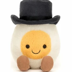 Peluche Amuseable Oeuf à la coque Marié (15 cm)