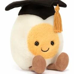 Peluche Amuseable Oeuf dur Diplomé (14 cm)