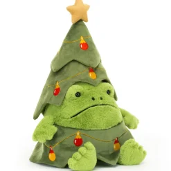 Peluche Arbre de Noël Ricky la grenouille (29 cm)