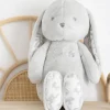 Peluche Augustin le lapin gris (25 cm)