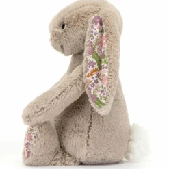Peluche Bashful Lapin en fleurs Beige (18 cm)