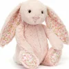 Peluche Bashful Lapin en fleurs Cerise (31 cm)