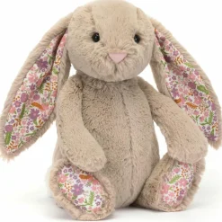 Peluche Bashful Lapin en fleurs Beige (31 cm)