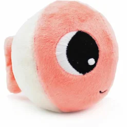Peluche Bigou maman et bébé Les Ptipotos Corail (38 cm)