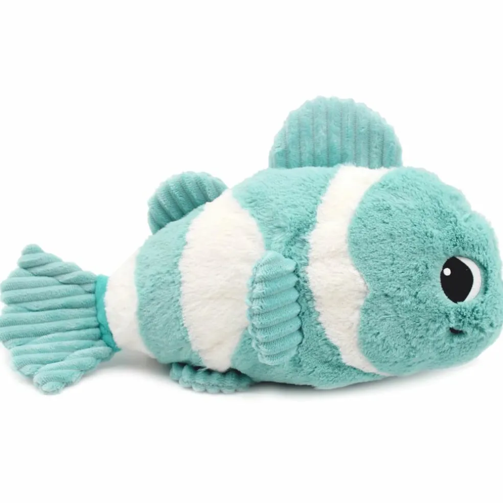 Peluche Bigou maman et bébé Les Ptipotos Aqua (38 cm)