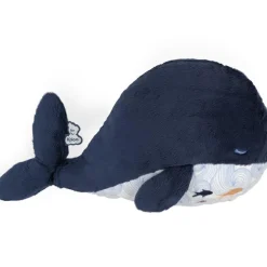 Peluche bouillotte bien-être baleine Petit calme (17 cm)
