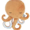 Peluche bouillotte bien-être poulpe Petit calme (28 cm)