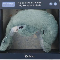Peluche bouillotte bien-être Dauphin Petit calme (24 cm)