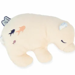 Peluche bouillotte bien-être Ours Petit calme (15 cm)