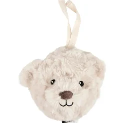 Peluche bruit blanc à suspendre Lou beige (8 cm)