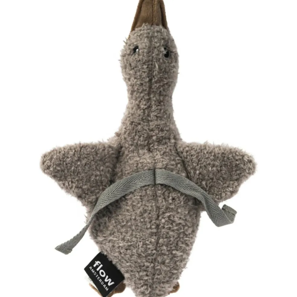 Peluche bruit blanc à suspendre Liva gris