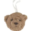 Peluche bruit blanc à suspendre Lou marron (8 cm)