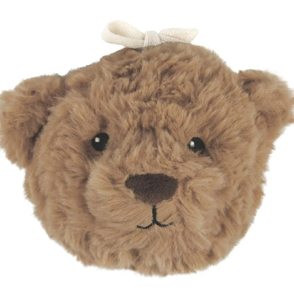 Peluche bruit blanc à suspendre Lou marron (8 cm)