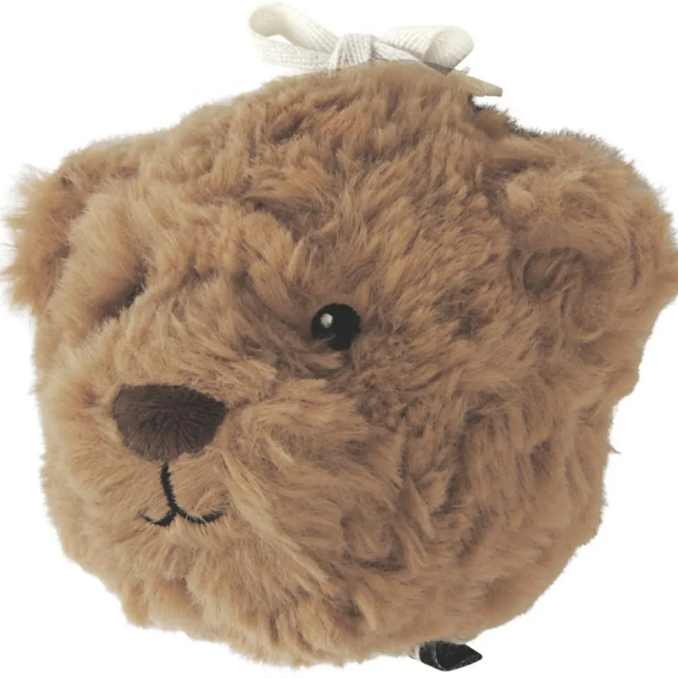 Peluche bruit blanc à suspendre Lou marron (8 cm)