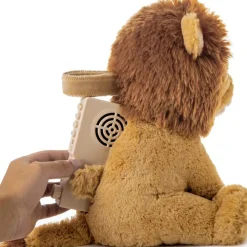 Peluche bruit blanc avec détecteur de réveil Louis le lion