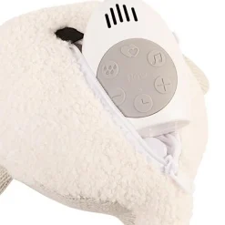 Peluche bruit blanc baleine Moby grise (21 cm) - Reconditionné