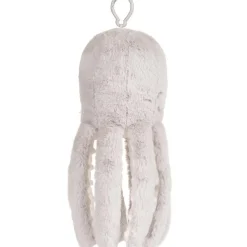 Peluche bruit blanc Olly la pieuvre grise