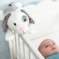 Peluche bruit blanc ou musicale Dexy le chien - Reconditionné