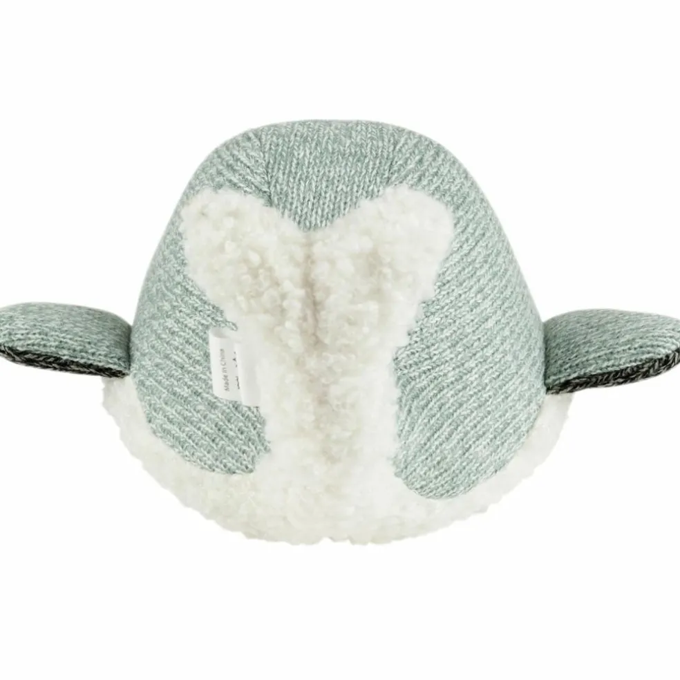 Peluche bruit blanc rechargeable baleine Moby vert