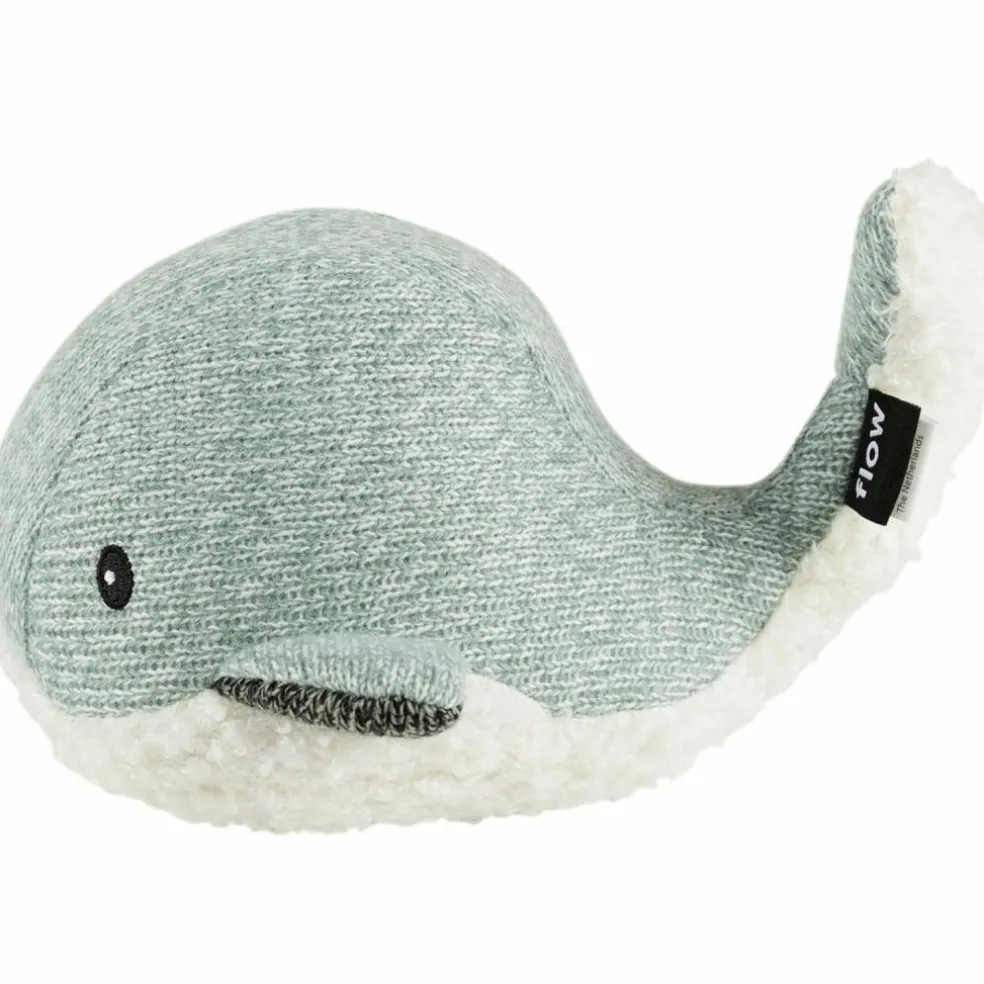 Peluche bruit blanc rechargeable baleine Moby vert