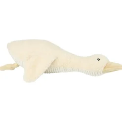 Peluche bruit blanc rechargeable oie Liva beige