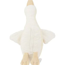 Peluche bruit blanc rechargeable oie Liva beige