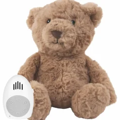 Peluche bruit blanc rechargeable Lou ours marron